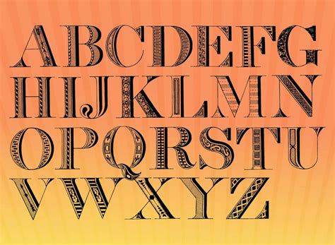 Vintage Font Styles Alpha… 