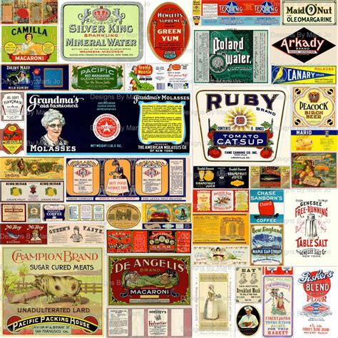 Download Vintage Labels Kit Files