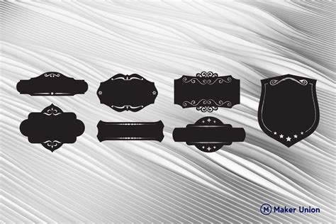 Download Vintage Labels Kit Files DXF Files