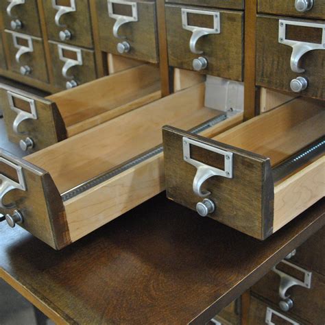Vintage Library Card Catalogue
