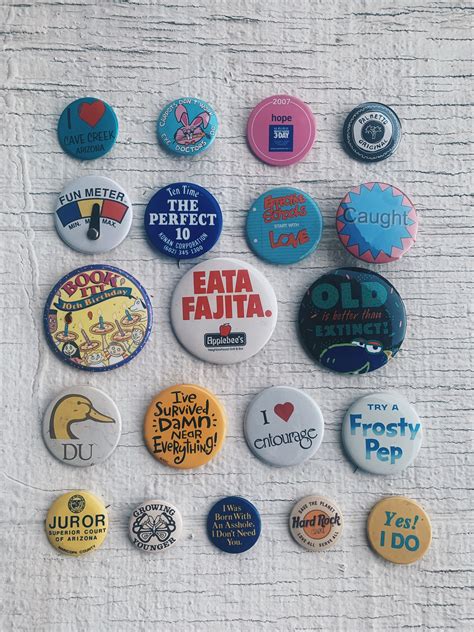 Vintage Pins and Buttons