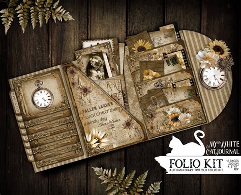 Download Vintage Printable Junk Journal Kit Files