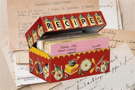 Vintage Recipe Boxes