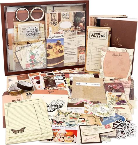 Download Vintage Scrapbook Kit Files For Crafts