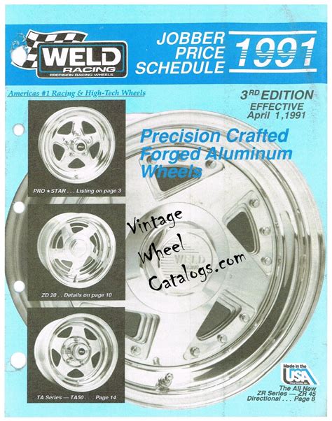 Vintage Wheel Catalogs
