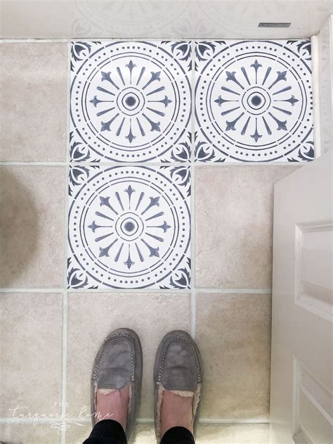 Vinyl Floor Tile Stickers