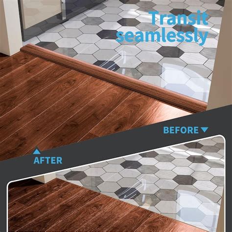 Vinyl To Tile Transition