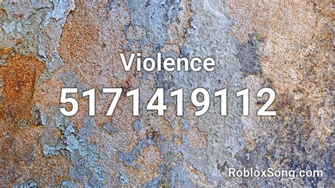 Violence technoblade Roblox ID