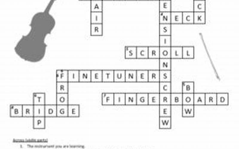 Violin Crossword Clue