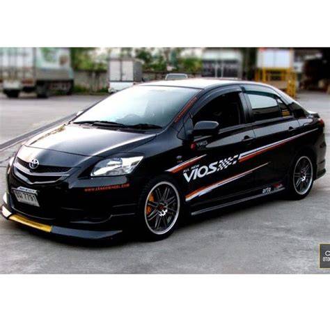 Vios Modifikasi Cutting Sticker
