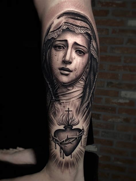 Virgen Maria Tattoo