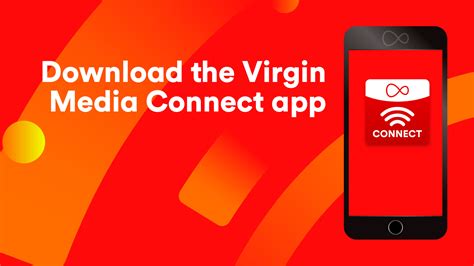 Virgin Connect app interface