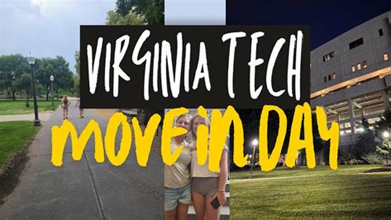 Virginia Tech Move-In Day Fall 2024