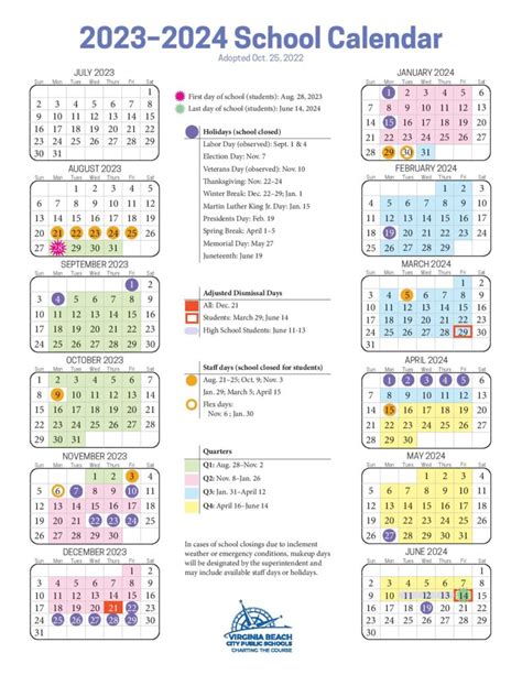 Virginia Beach City Public Schools Calendar 2021 Scs Calendar 2021