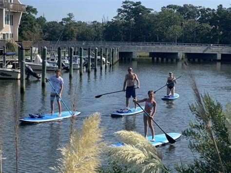 Virginia Beach Sunset Stand Up Paddleboarding