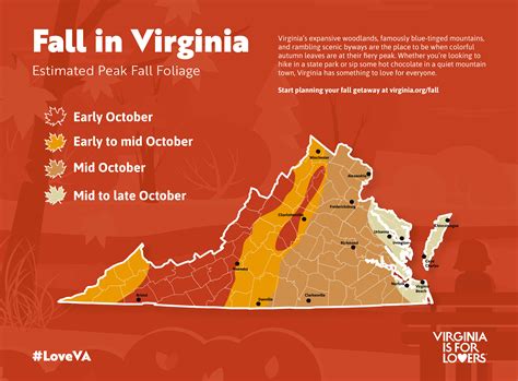 Virginia Fall Foliage Map 2024