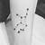 Virgo Constellation Tattoo