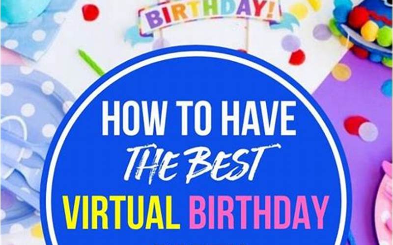 Virtual Birthday Party