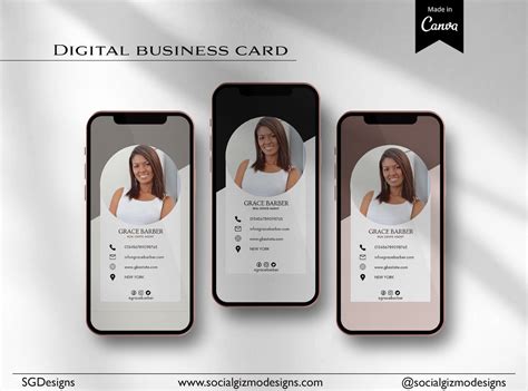 Virtual Business Card Template
