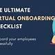 Virtual Onboarding Template