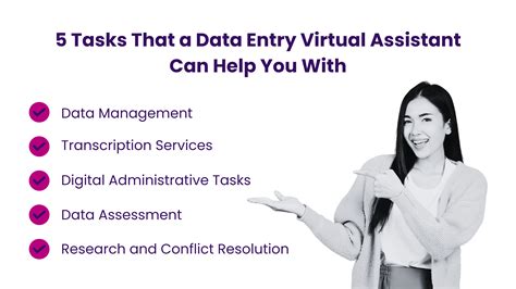 Virtual Assistant Tasks and Data Entry