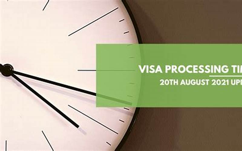Visa Processing Time Image
