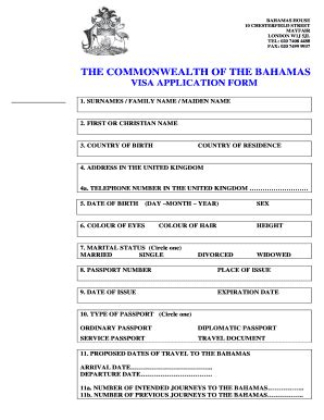Visa Requirements for Traveling to Bahamas
