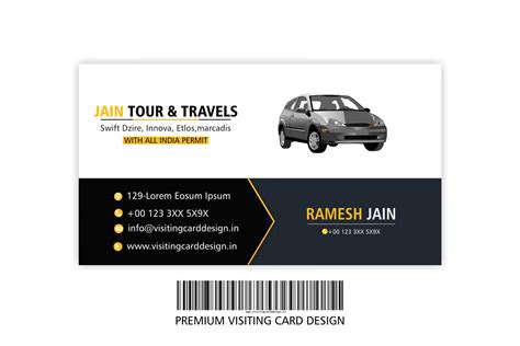 Drive Business Forward with Style and Elegance: Elevate Your Car Travel Experience with Visiting Cards
