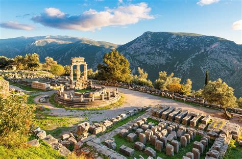 Visiting Delphi Greece