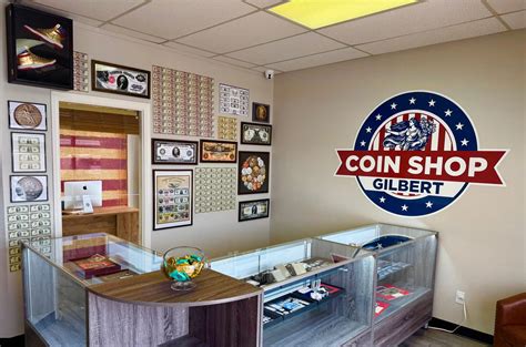 Visiting a coin shop