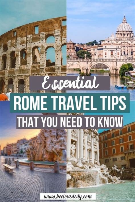Visiting tips rome