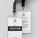 Visitor Badge Template Free