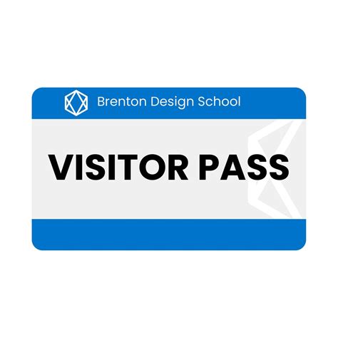 Visitor Tag Template
