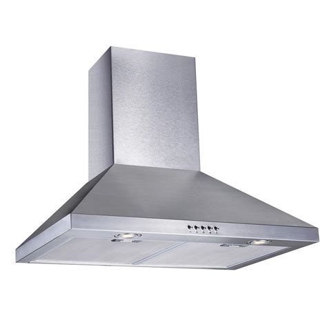 Vissani 30in Convertible Stainless Steel WallMounted Range Hood The Home Depot Canada