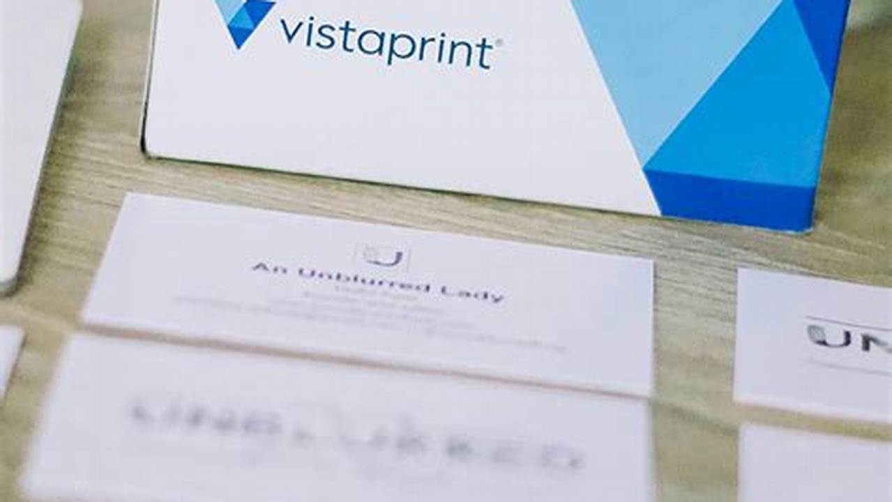 Vistaprint Code 2024 Business Cards Pdf