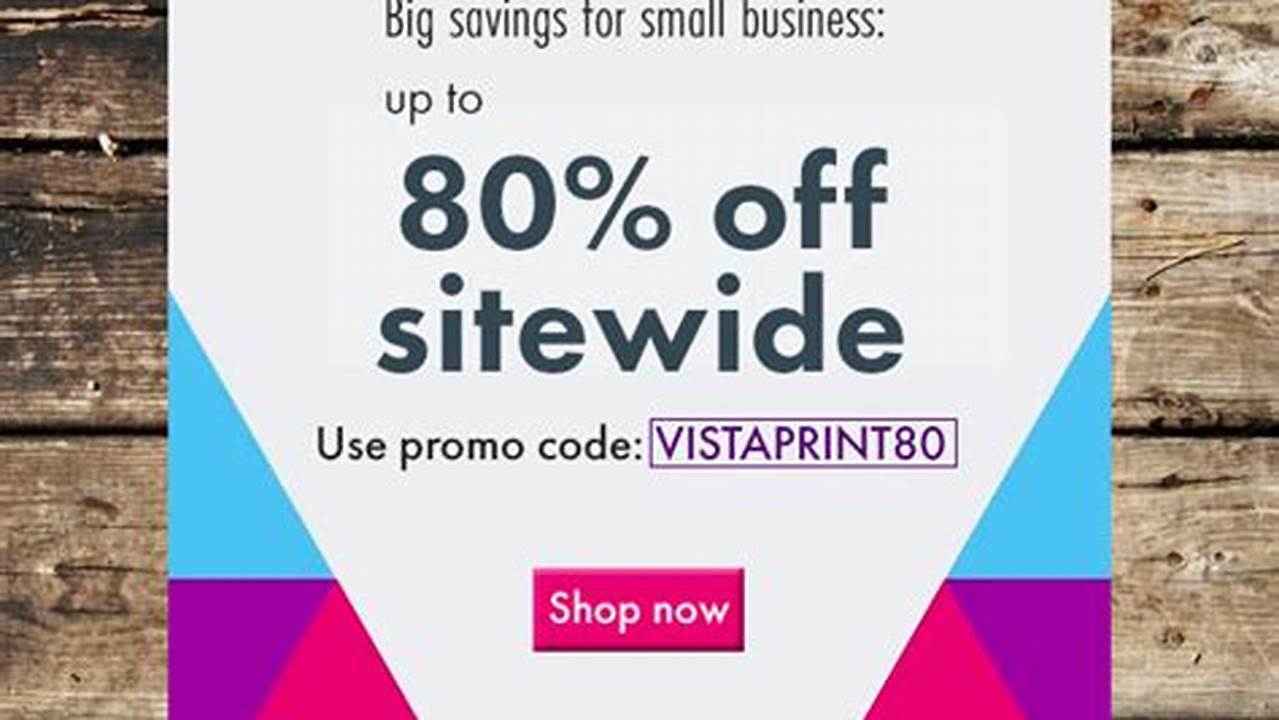 Vistaprint Coupon Code 2024 For Calendars