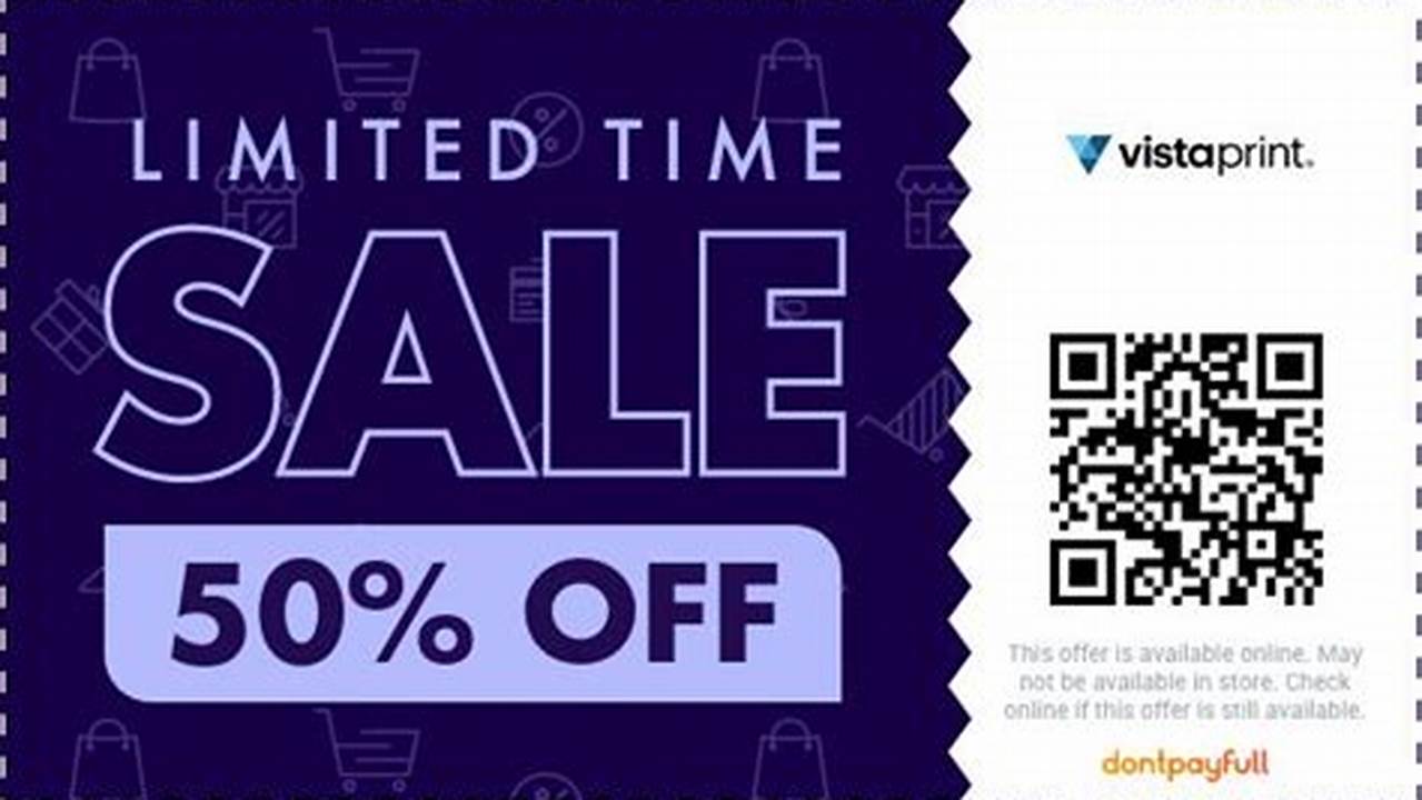 Vistaprint Discount Code November 2024
