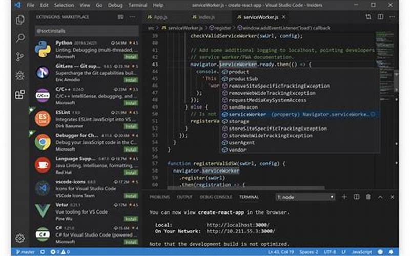 Visual Studio Code Website