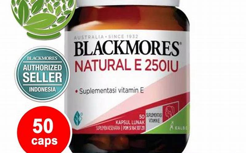 Vitamin Blackmores Untuk Kulit Jerawat