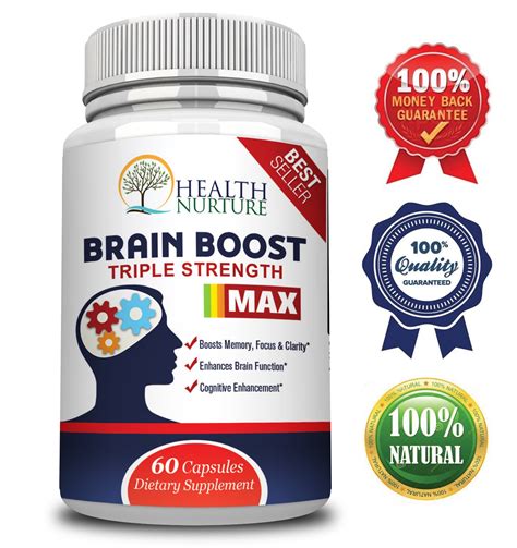 Health Nurture Brain Boost Maximum Strength Best Brain Supplement