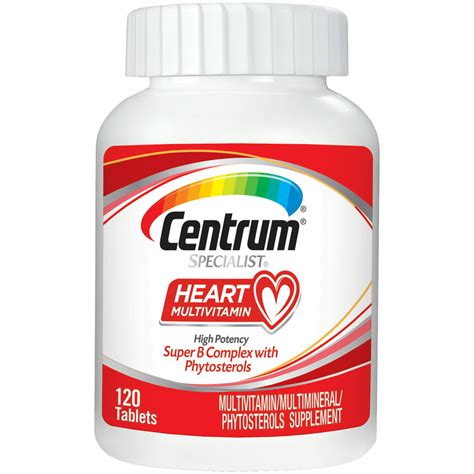 Centrum Specialist Heart Health Vitamins, with Vitamins & Phytosterols