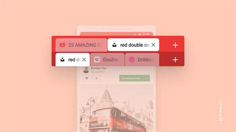 Vivaldi Browser 5.0 for Android brings two-level tabs stacks