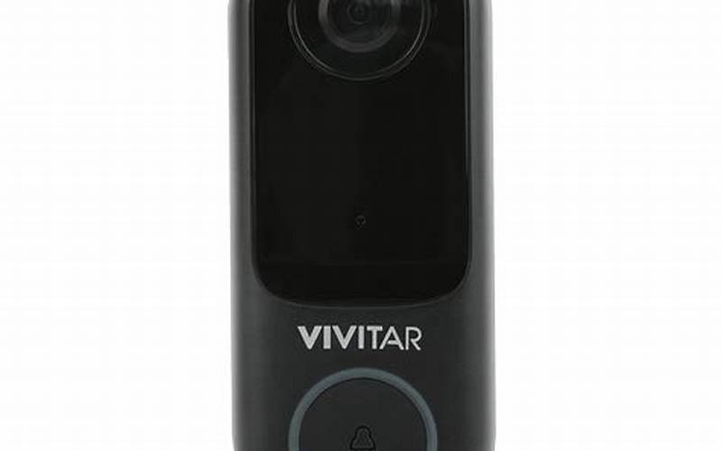 Vivitar Db-270-Blk-Afs Wireless Video Doorbell With Indoor Chime