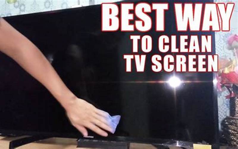 Vizio Tv Cleaning