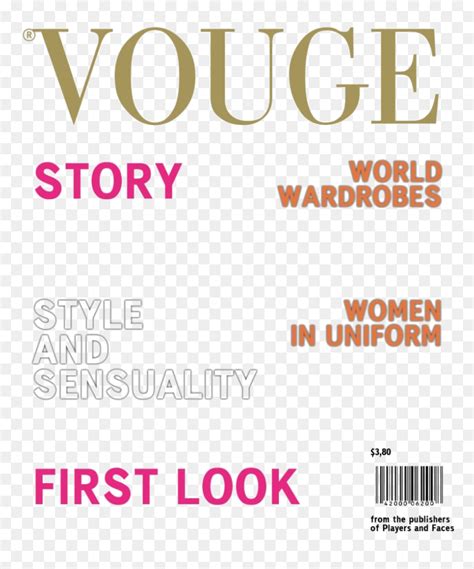 Vogue Png Template