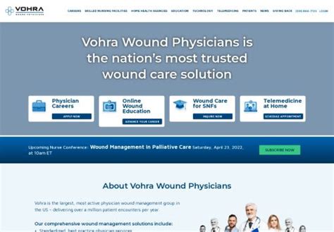 a VOHRA Center of Excellence Wound Management Vohra
