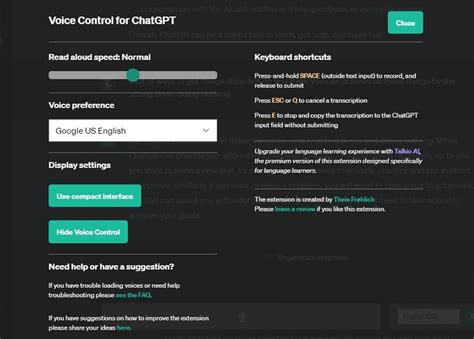 Voice Control For Chatgpt