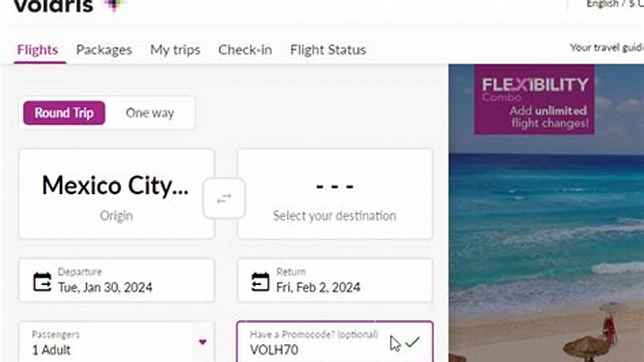 Volaris Promo Code March 2025