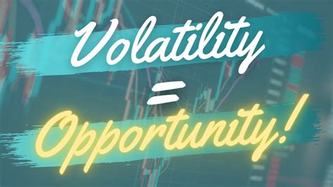Volatility and Opportunity