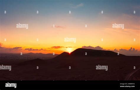 Volcano Sunset Fuerteventura